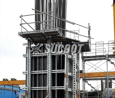SUCOOT column forms are highly adaptable