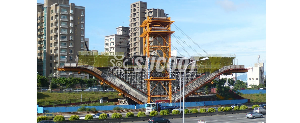臺灣桃園國際機場聯外捷運系統建設計畫CE02施工標鐵路橋梁工程
